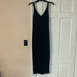 Shein Navy Blue Midi Dress